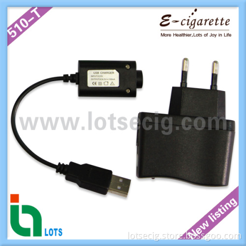 EGO Charger EGO USB Charger, Mini USB Charger for Electronic Cigarettes EGO Wall Charger